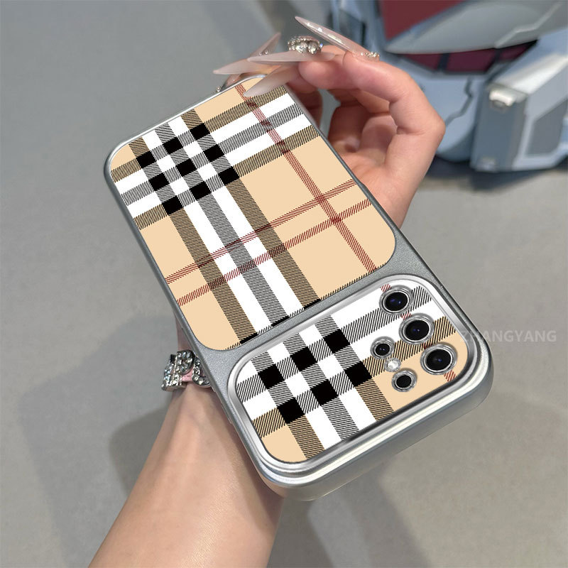 Ốp Lưng Cho Samsung S24 FE S24 Plus S24 S24 Siêu Lớn Cửa Sổ Matte Cao Cấp Silicon Chống Rơi Mềm Với 