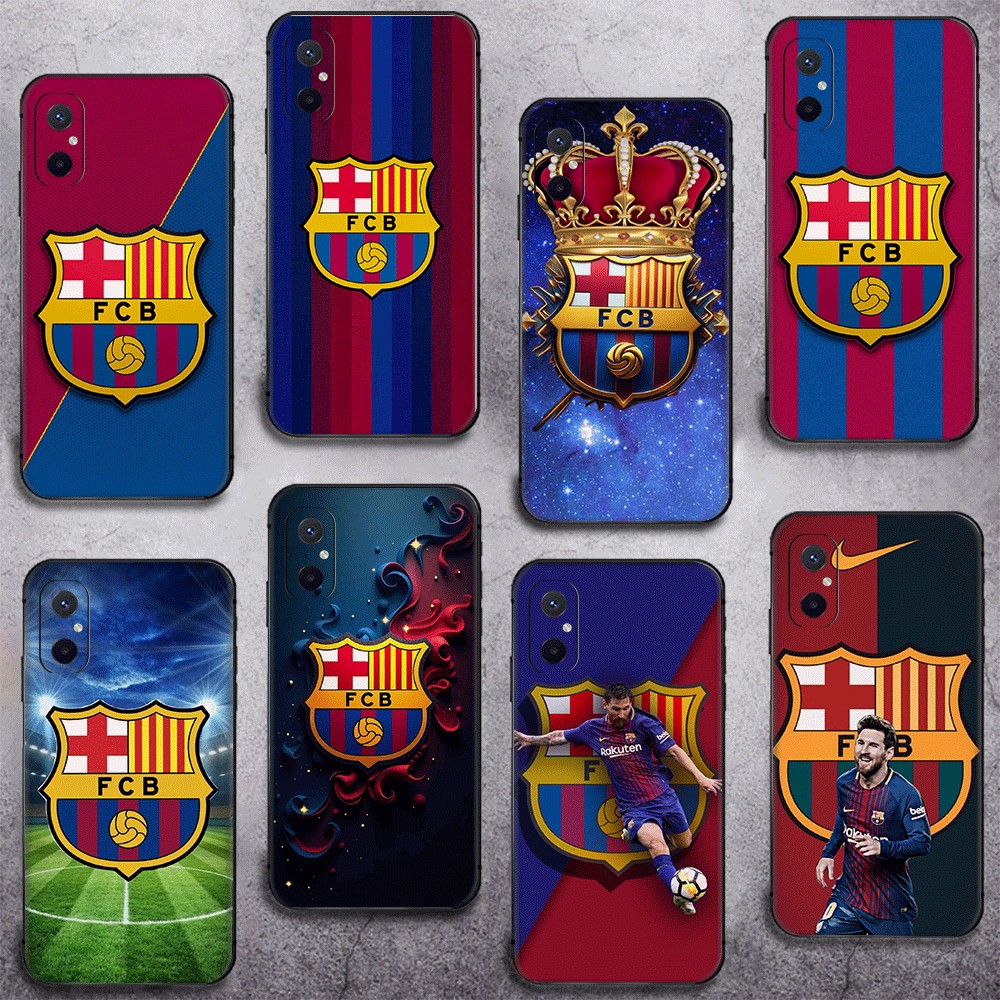 Dành Cho Xiaomi Mi 8 Lite Poco F3 F4 M3 X4 Pro X3 NFC GT TPU Vỏ Điện Thoại Vỏ Mềm Bảo Vệ FC Barcelon