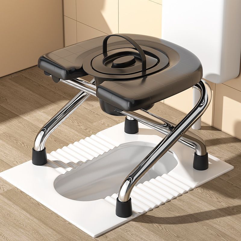 Thick Folding Toilet Chair, Toilet Bath Chair, Toilet Stool, Simple Toilet
