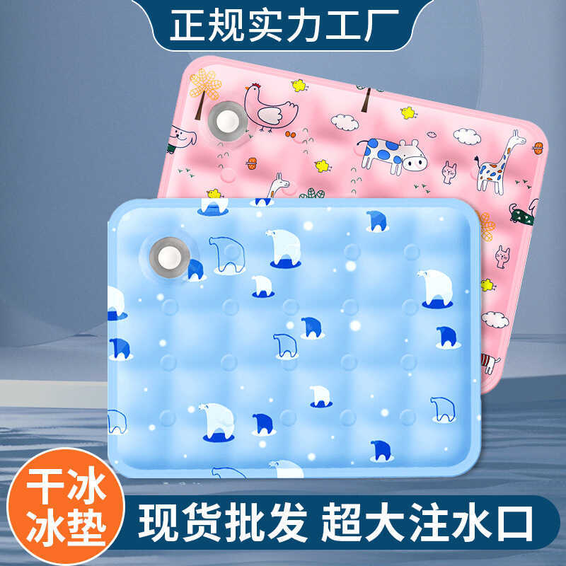 Mùa Hè Băng Miếng Lót Nước Thú Cưng Ice Pad Chó Ice Pad Mèo Cool Pad Nước Làm Đầy Đá Pha Lê Ice Pad