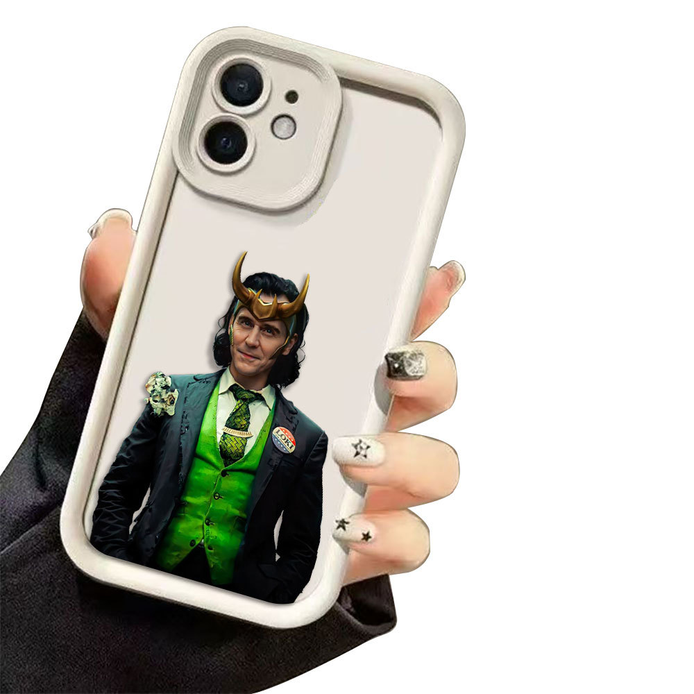 Ốp Điện Thoại Ảnh Tùy Chỉnh Avengers Marvel Loki Cho Samsung Galaxy F06 S20 S21 S22 S23 S24 FE S25 N