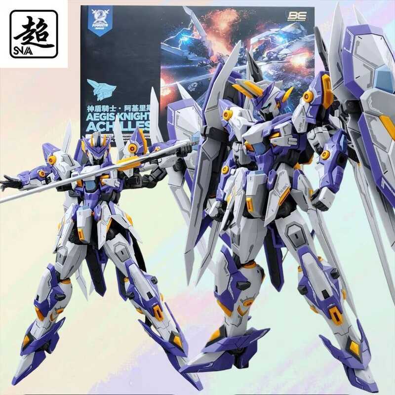 SNAA MODEL KIT AEGIS KNIGHT ACHILLES Anime Action Figure Assembly Toys Model Gifts For boys and girl
