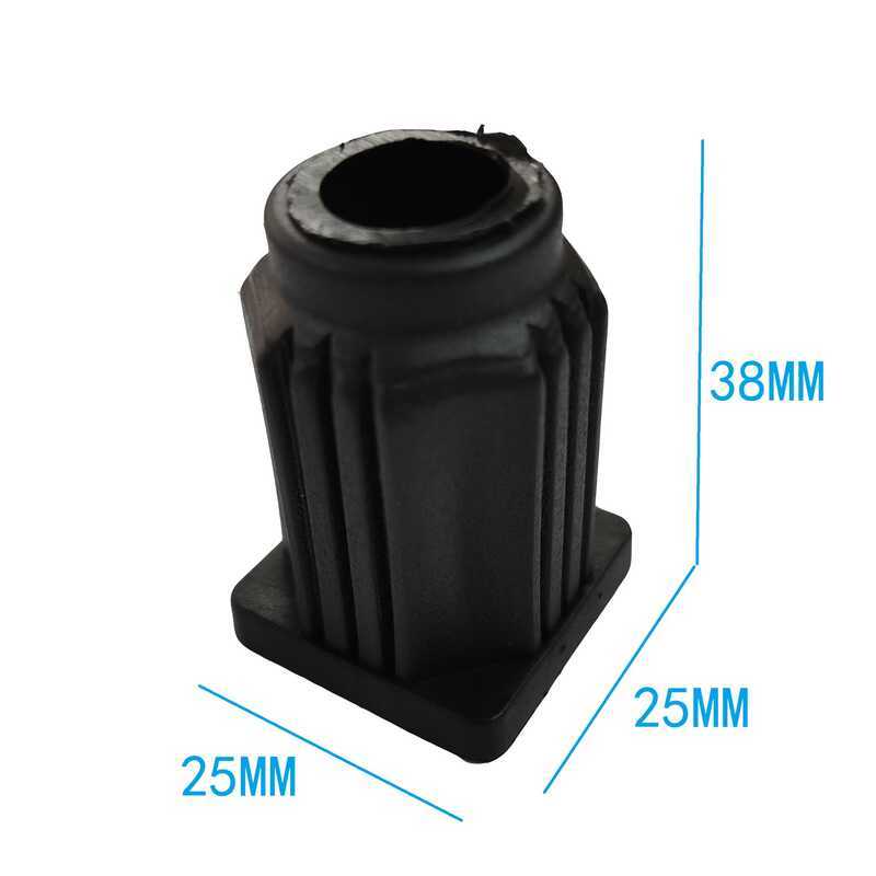 Chốt Caster Tay 25 Vuông Ống Cắm Tròn Chốt Caster Ống Vuông Ống Tròn Nội Thất Ống Nhựa Caster Tay Cắ