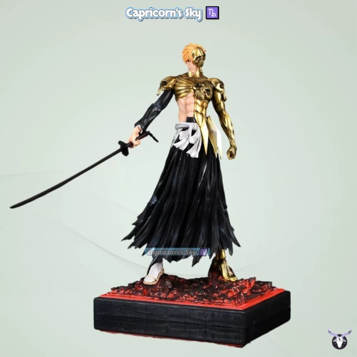 Địa Ngục Black Rider Ichigo Chết Cổ Điển Hoạt Hình Hợp Thời Trang Bàn Tượng Ngoại Vi GK Hình Mẫu Vậ
