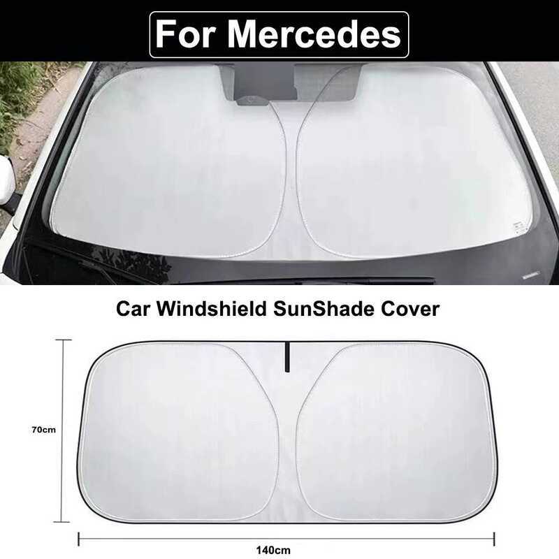 Kính Chắn Gió SunShade Dành Cho Xe Mercedes Benz W213 W176 W177 X167 EQE EQS SUV Chống Tia UV Phụ Ki