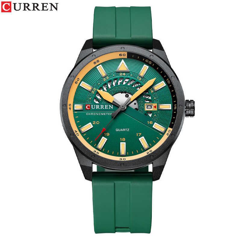 Đồng hồ nam Curren / Curren 8421 Đồng hồ đeo tay thạch anh Lịch công sở Đồng hồ nam