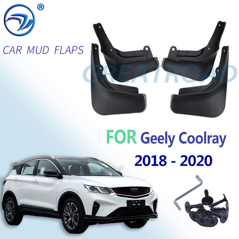 Chắn Bùn Xe Hơi Cho Geely Coolray 2018 2019 2020 Chắn Bùn Bùn Chắn Bùn Bắn Vệ Fender Chắn Bùn Phụ Ki