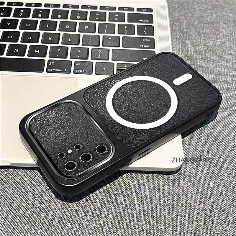 Ốp Lưng Dành Cho Samsung S24 FE S24 Plus S24 S24 Siêu Cao Cấp Da Chống Rơi Vỏ Điện Thoại TPU Thẩm Mỹ