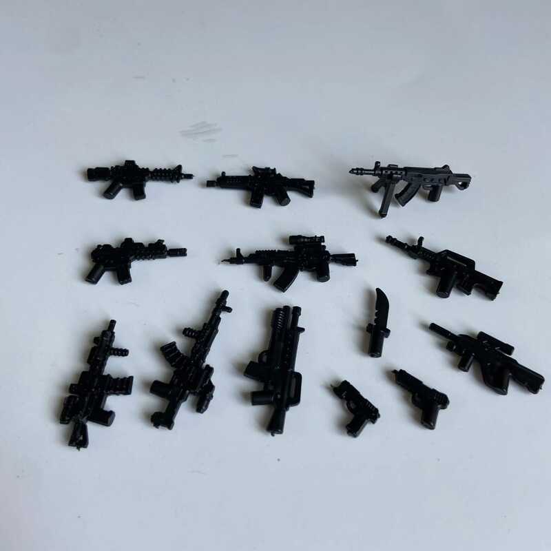 Tương Thích Với Các Khối Lắp Ráp Vũ Khí Lego, Súng, Thiết Bị, Lực Lượng Đặc Nhiệm Quân Đội, Swat, Ph