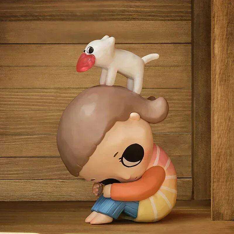 POPMART Nyota Growing up by Your Way Series Blind Toys Kawaii Anime Action Figure Caixa Caja Surpris