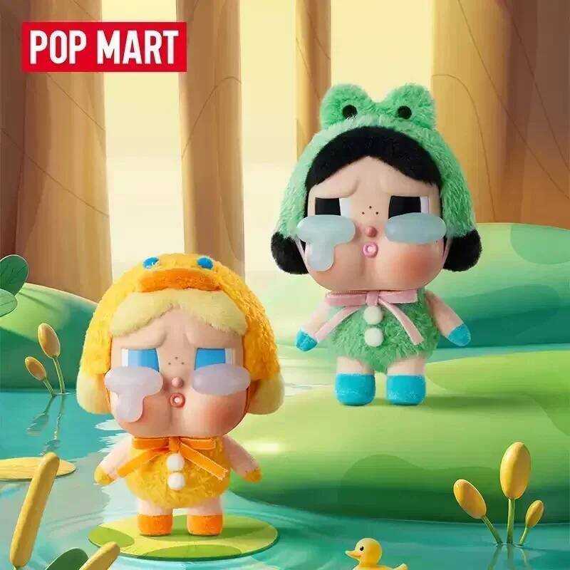 POPMART CRYBABY CRYING AGAIN Series Cute Figurine Small Ornaments Delicate and Charming Toy Surprise
