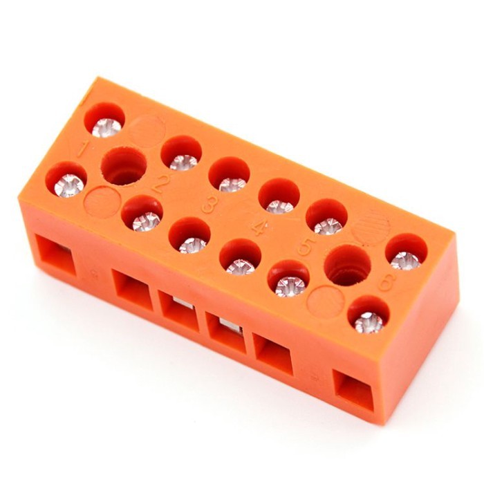 Mới H Series Nhà Ga H3801-6 1012 Kết Nối Bánh Răng Kết Nối Đầu Nối Nhựa Thiết Bị Đầu Cuối Chống Rơi