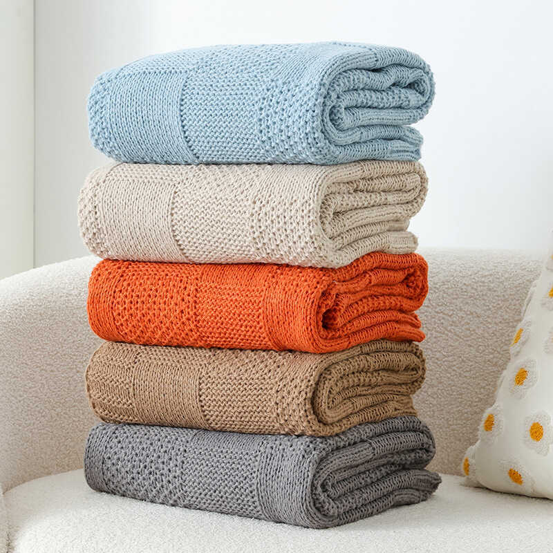 Cắm Trại Chăn Sofa Chăn Đèn Nắng Chăn Dệt Kim Bohemian Điều Hòa Không Khí Ngủ Chăn Sofa Bao Chăn Chă