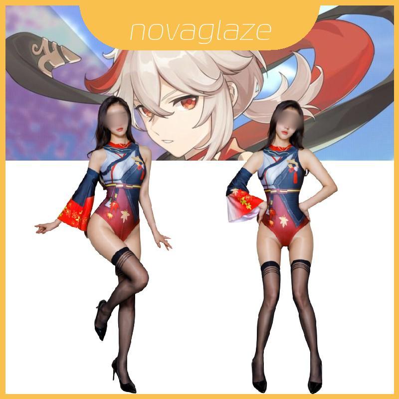 Bộ đồ bơi trang phục Cosplay lấy cảm hứng từ Anime Kaedehara của Kazuha