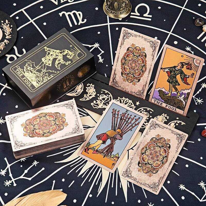 Bộ sưu tập thẻ Tarot Weite Pastel phổ biến chính hãng Bộ đầy đủ người mới bắt đầu tiếng Anh Weiterot