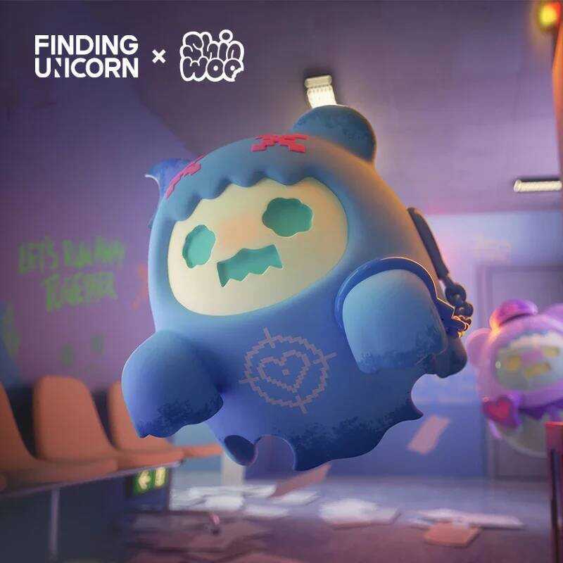 Finding Unicorn ShinWoo BADDY BEAR TOWN Series Blind Toys Kawaii Anime Action Figure Caixa Caja Surp