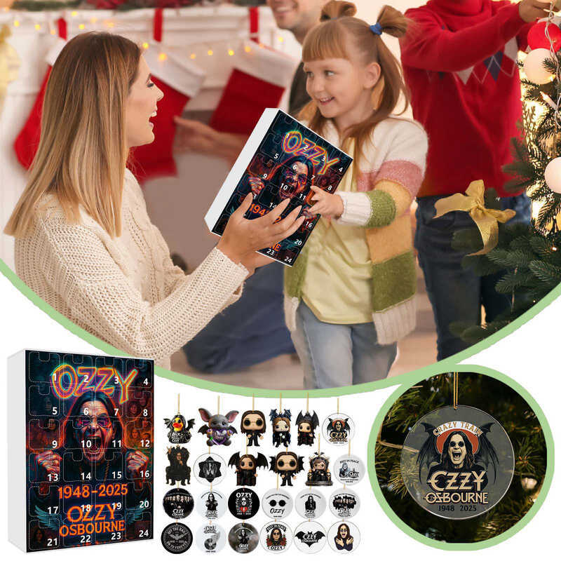 Chuông xe máy Ozzy Osbourne Ozbourne Osbourne Lịch đếm ngược Hộp bí ẩn