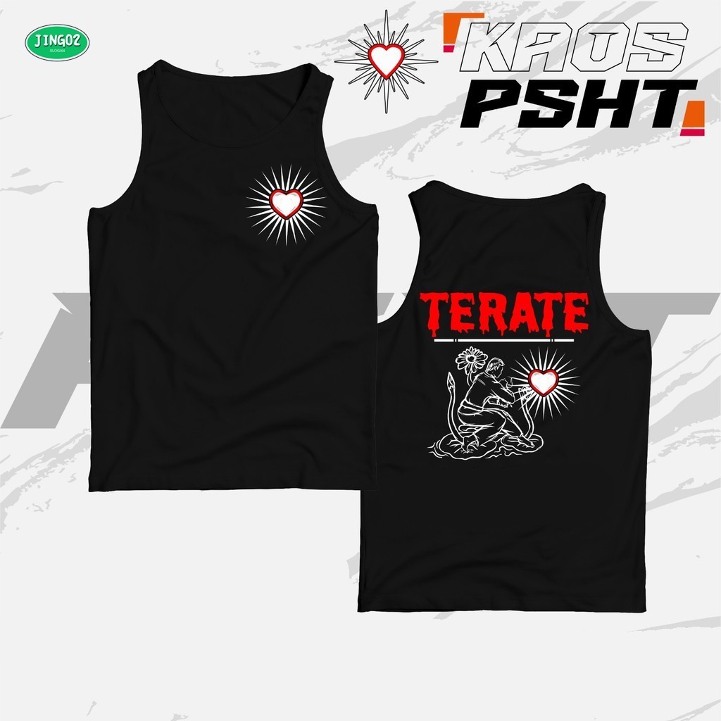 PSHT 1922 ÁO THUN SINGLET TERATE SEPIRO GEDHENING SENGSORO MỚI NHẤT PSHT SINGLET - ĐƠN GIẢN PSHT - T