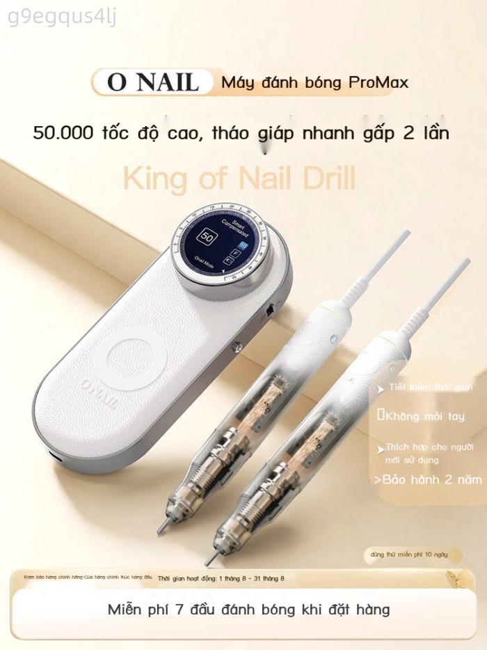 (Giá Hủy Diệt) Máy mài móng ONAIL ProMax 50.000 vòng/phút, bụi và chống thấm nước, dùng cho tiệm là