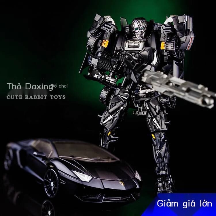 Đồ chơi biến thú vị KBB phiên bản tối King Kong cấm LP700 mô hình robot xe Rambo