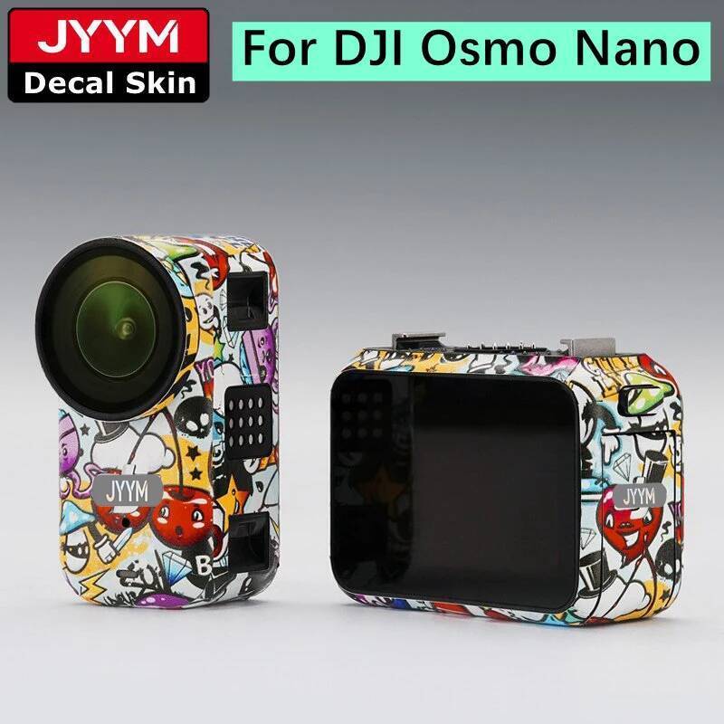 Nhãn Dán Tùy Chỉnh Cho DJI Osmo Nano Camera Hành Động Decal Da Vinyl Bọc Chống Trầy Xước Phim Bảo Vệ