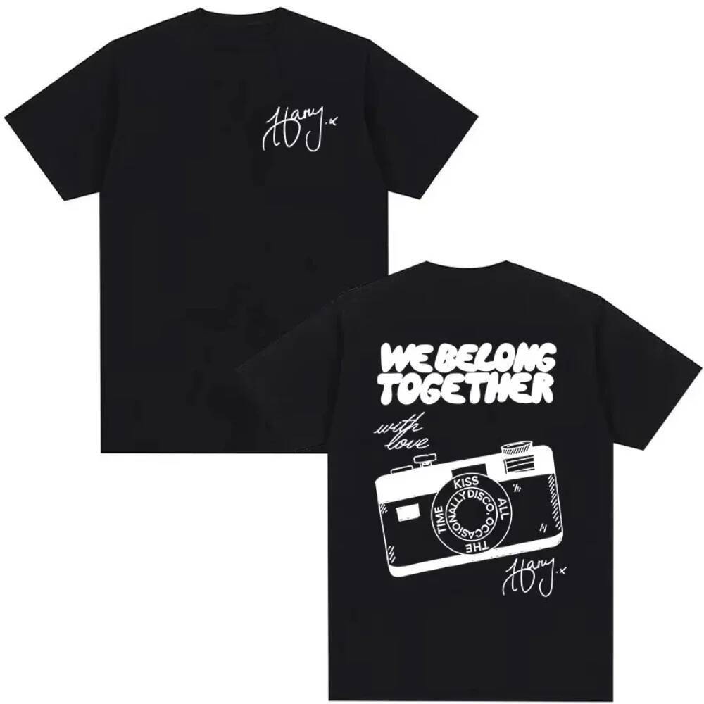 Harry Styles We Belong Together Tour 2026 In Áo Nam Nữ Nhạc Pop Thời Trang Cotton Áo Phông Tay Ngắn 