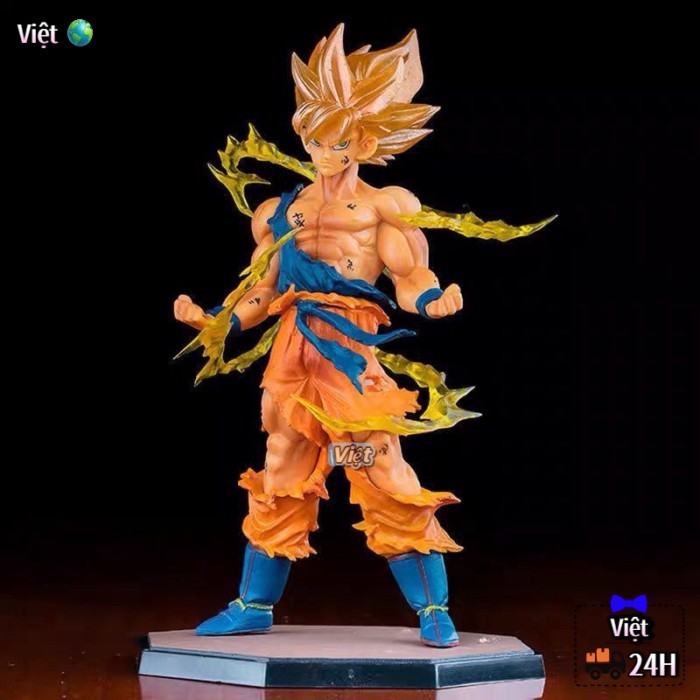 Dragon Ball Super Saiyan Dragon Ball Trận Hư Hại Tôn Ngộ Không Hoạt Hình Ngoại Vi Gacha Mô Hình Vật