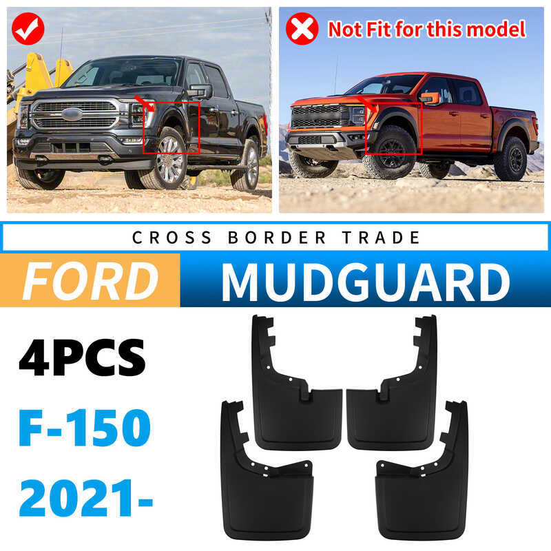 Thích hợp cho Ford Raptor F-150 2021-2025 Ngoại Thương F150 Lốp Xe Fender Da