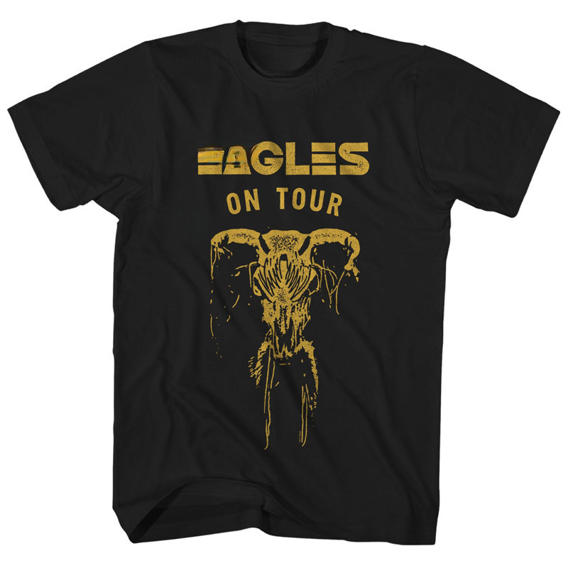 1994 Eagles Hotel California Hotel Phiên bản kỷ niệm Áo thun thông thường Thương hiệu ban nhạc sang 