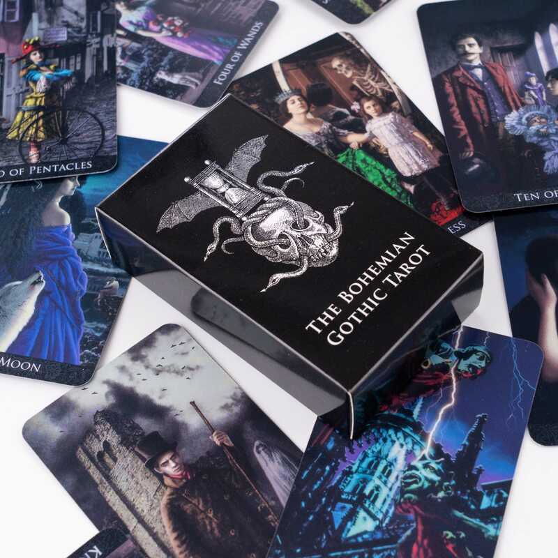 Châu Âu Mỹ Dark Style bohemian Gothic Tarot bohemian Gothic Tarot