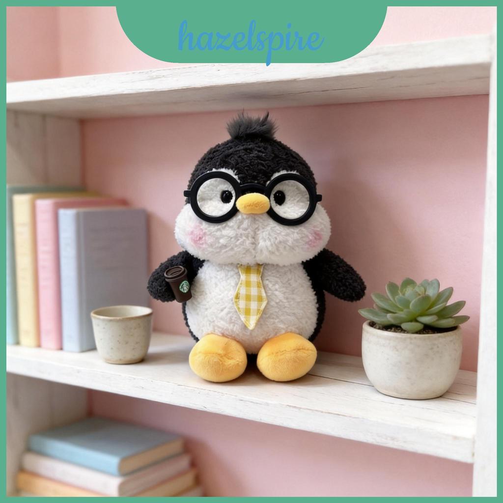 Với thiết kế hoạt hình Penguin Plushie và vải mềm cho trẻ em Trang trí vui chơi và