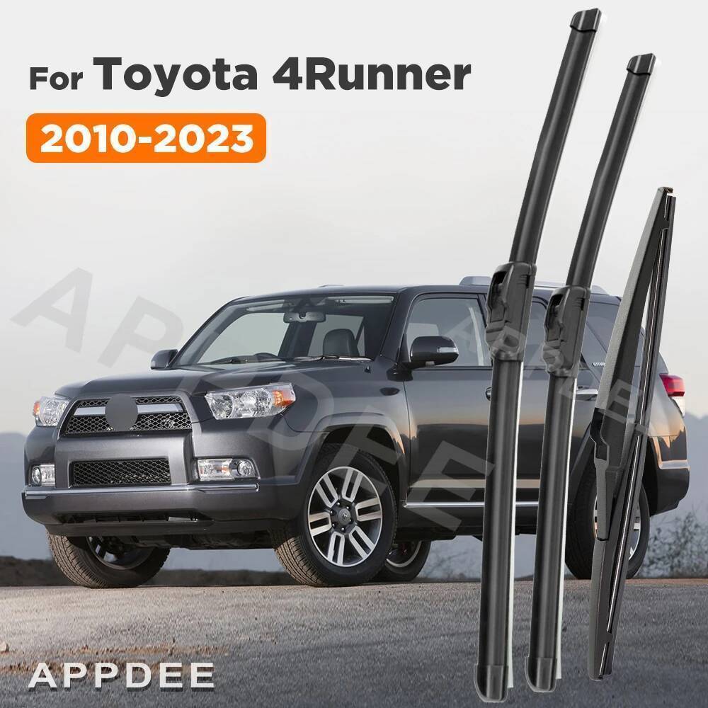 APPDEE Khăn Lau Cho Xe Toyota 4Runner 2010-2023 2011 2012 2013 2014 Khăn Lau Trước & Sau Lưỡi Lau Kí