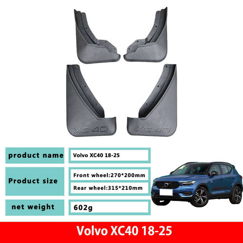 Dành riêng cho Volvo‌ Bộ phận sửa đổi chắn bùn ô tô X XC40 Volvo XC40