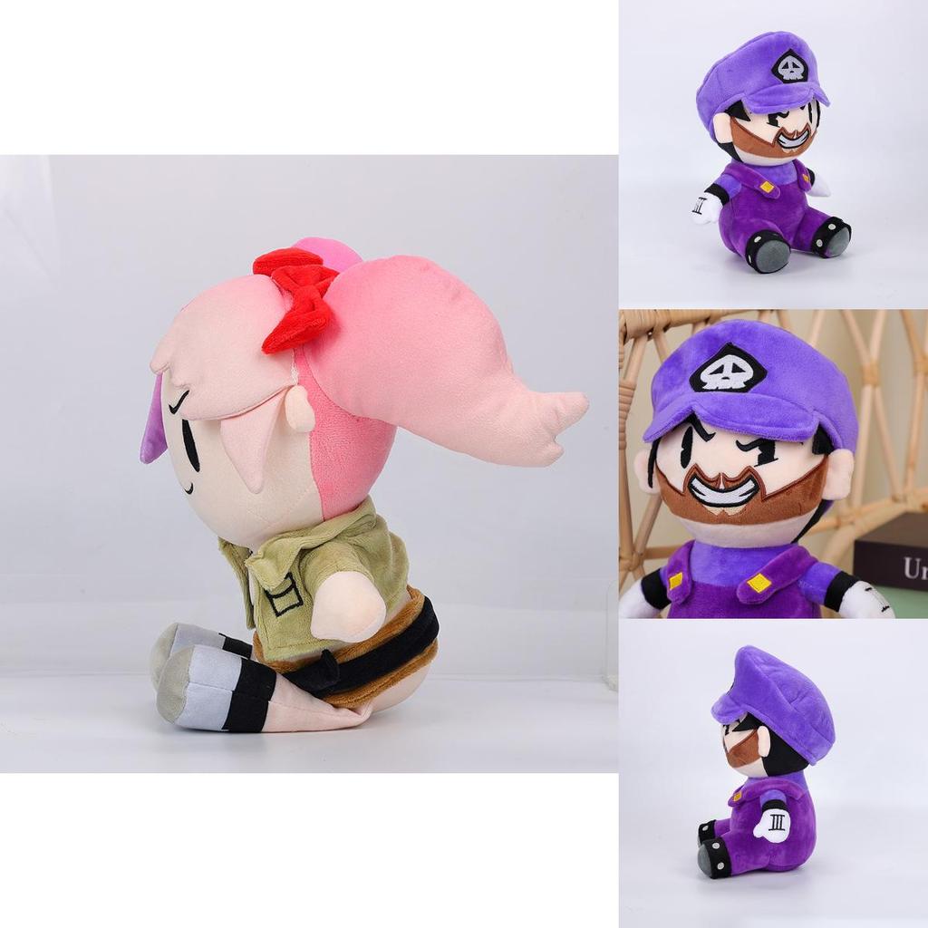 Đồ chơi mềm màu tím Smg4 hoàn hảo cho phòng ôm hoặc trưng bày trong phòng của bạn