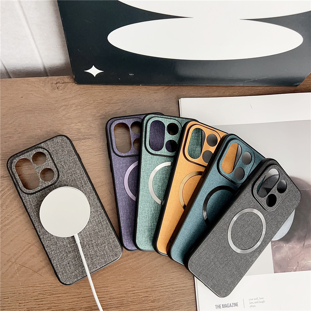 Ốp Lưng Cho Oneplus 15 13T 13 ⭐Vỏ điện thoại vải từ tính⭐ Vỏ chống sốc Nam châm TPU 1 + Oneplus15 On