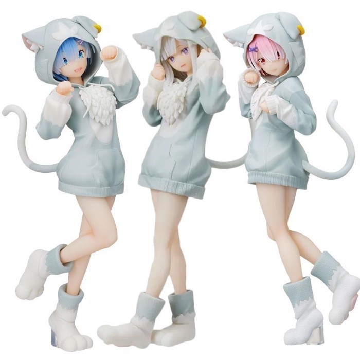 Emilia Rem Ram Được Làm Từ Đầu Hình Anime Rem Hai Chiều Emilia Mẫu