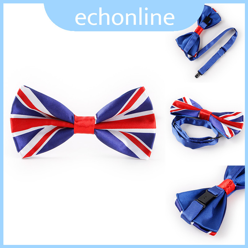 Đưa ra tuyên bố A với Union Jack Usa Ties Cờ Bow
