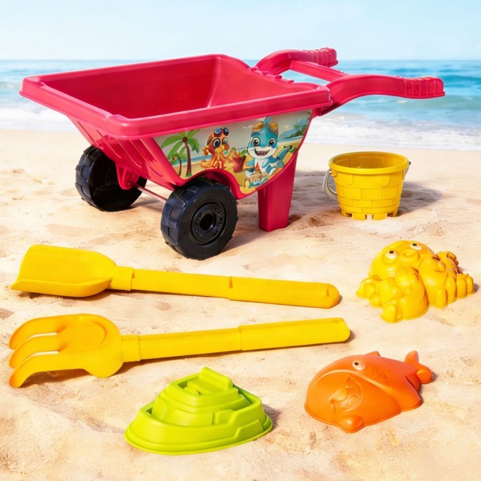 ATV Cát Đào Xẻng Bộ Dụng Cụ Đồ Chơi Trẻ Em Lâu Đài Khuôn Nóng
