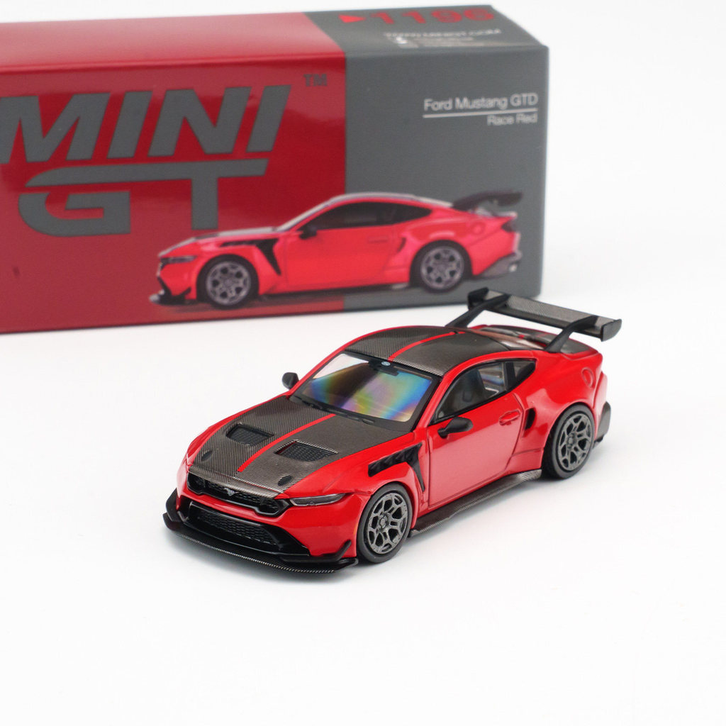 MINIGT 1: 64 Ford Mustang GTD Race 1196 mẫu xe hợp kim