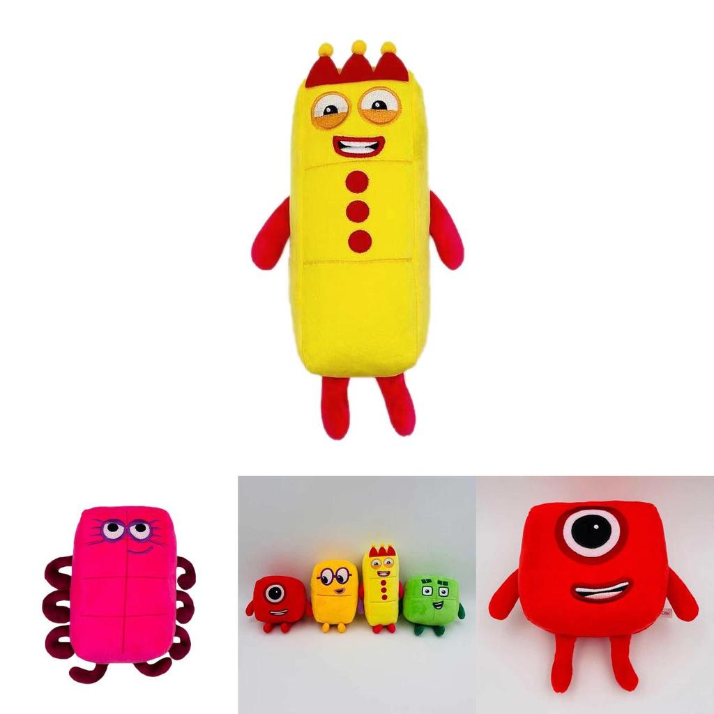 Numberblocks Đồ chơi sang trọng đáng yêu Món quà hoàn hảo cho trẻ em Mềm mại và