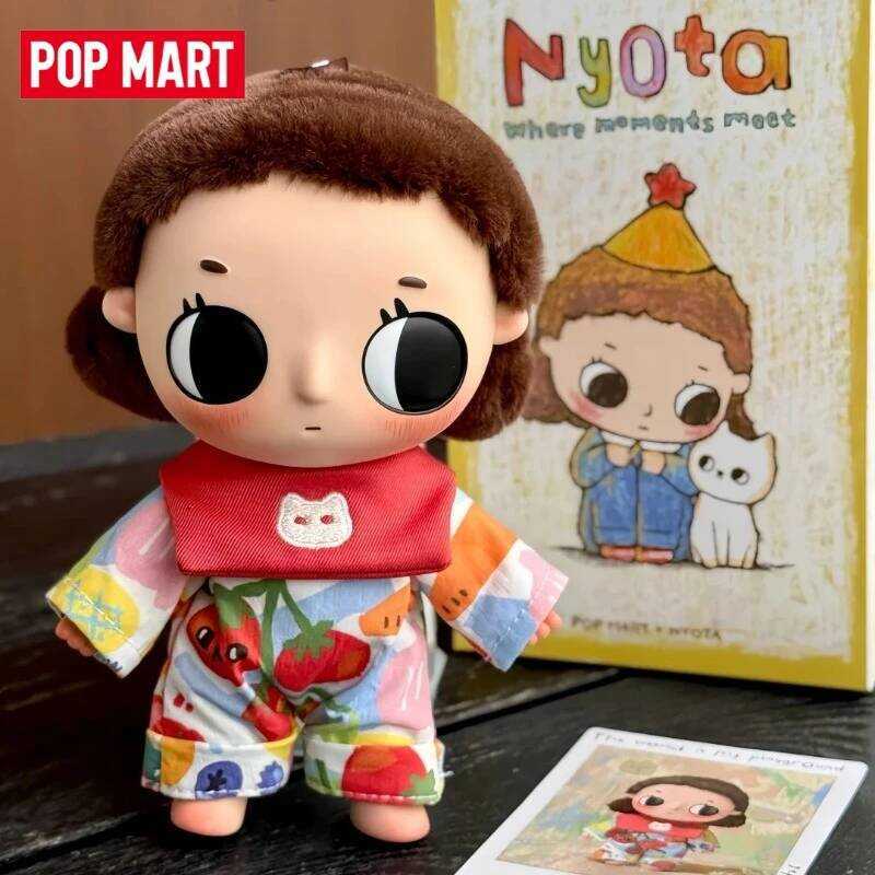 POP MART Nyota Where Monents Meet Series Plush Pendant Blind Box Ornament Cute Toys Mystery Gift