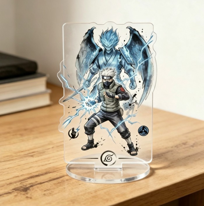 Naruto Anime Acrylic Đứng Sasuke Madara Hatake Kakashi Susanoo Hình Trang Trí Bàn Làm Việc Sưu Tập