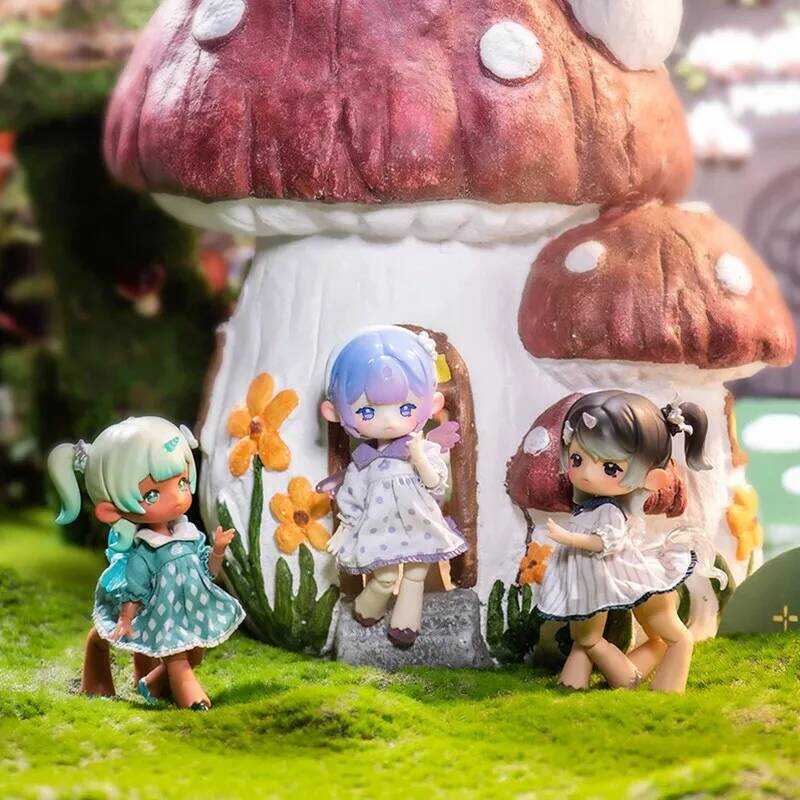 Penny Obtisu11 Doll Dream Tea Party Gum Coated Bjd Blind 1/12Bjd Dolls Action Figures Mystery Box Mo