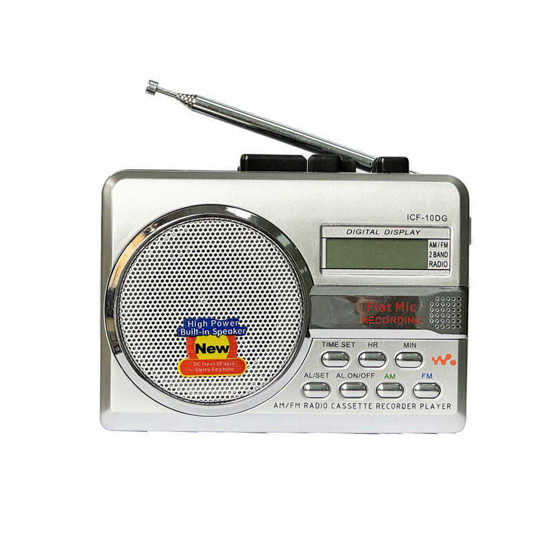 AM / FM Radio Tape walkman Old-fashion Cassette Player Băng trả lại tự động Đầu ghi hoài cổ Người đi
