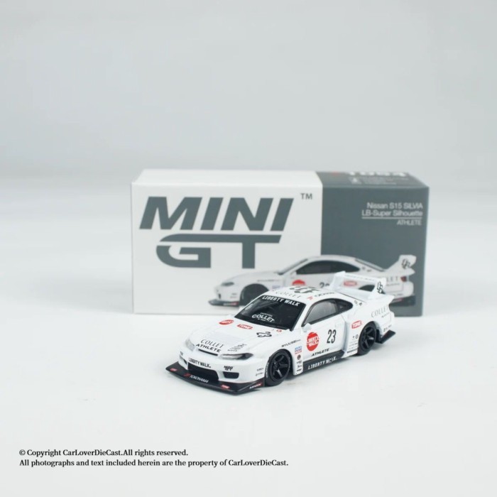 MINIGT 1054 minigt1059 Nissan Super Silhouette S15 R34 LBWK 64 Mẫu Xe Không In Mẫu Xe