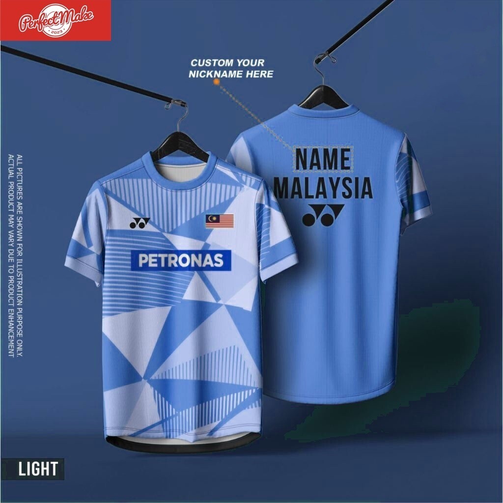 [TÙY CHỈNH MIỄN PHÍ] JERSEY BADMINTON MALAYSIA (TẤT CẢ ENGLAND 2026), JERSI BADMINTON MALAYSIA 2026 