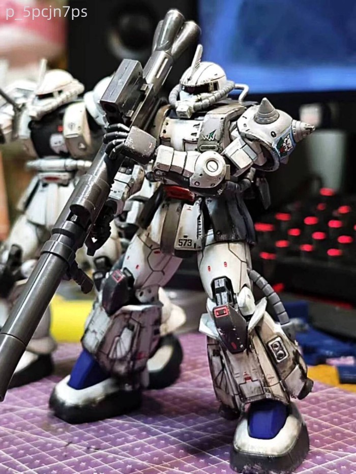 (Mới về) GTO Red Comet White Wolf Zaku Gundam JMS Star Motion Model HG Mô Hình Lắp Ráp Mecha Đồ Chơ