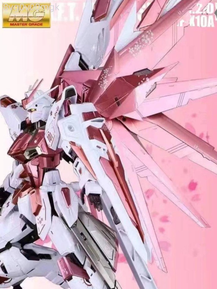 [ 𝐇𝐎𝐓 𝐃𝐄𝐀𝐋] Phiên bản sửa đổi của 6650 MG Freedom 1/100 Sakura Pink Gundam, mô hình lắp ráp