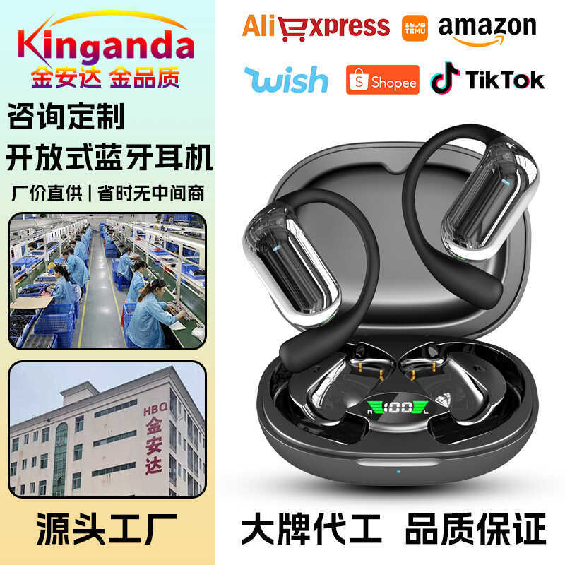 Q16S Tai Nghe Bluetooth Không Dây Loại Mở Không Trong Tai Tuổi Thọ Pin Treo Loại Thể Thao ai Dịch Ta