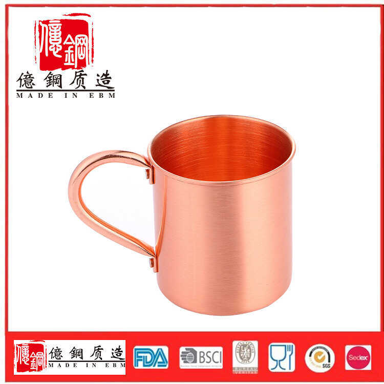 Đồng nguyên chất Moscow Mule Cup Cocktail Cốc thẳng